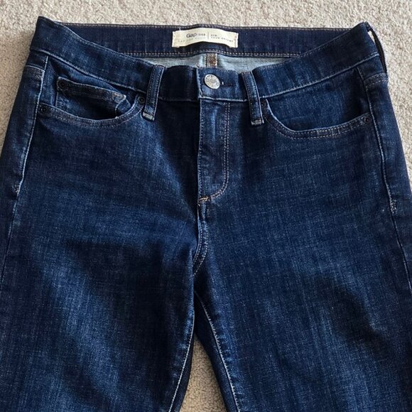 GAP Denim Ripped Knee True Skinny Jeans 27R - Picture 7 of 7